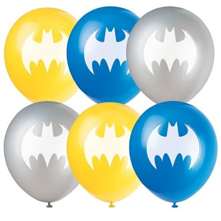 Feestbazaar Ballonnen Batman 30cm (8st)
