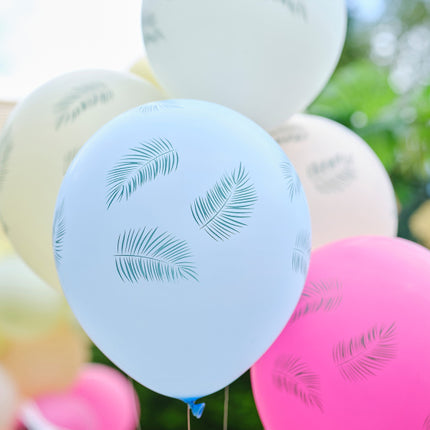 Feestbazaar Ballonnen Bundle Pastel Feathers (5st)