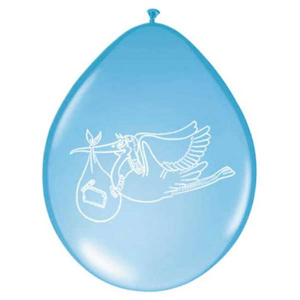 Feestbazaar Ballonnen geboorte blauw