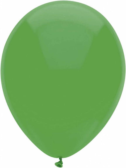Feestbazaar Ballonnen groen 100 stuks