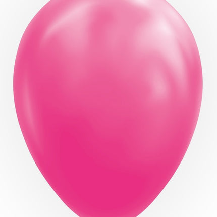 Feestbazaar Ballonnen Hot Pink 30cm (10st)