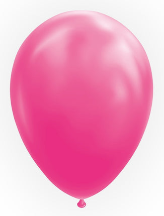 Feestbazaar Ballonnen Hot Pink 30cm (10st)