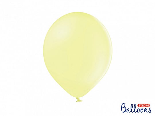Feestbazaar Ballonnen Lichtgeel Pastel (100st)