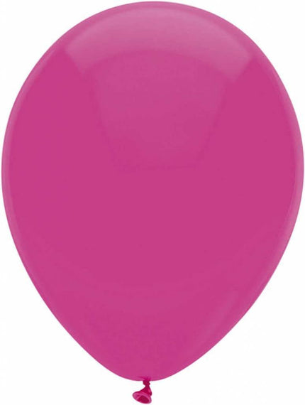 Feestbazaar Ballonnen magenta 30cm 10 stuks
