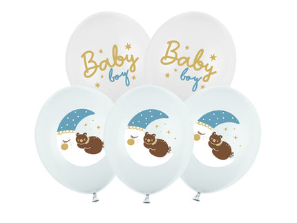 Feestbazaar Ballonnen Mix Baby Boy (6st)