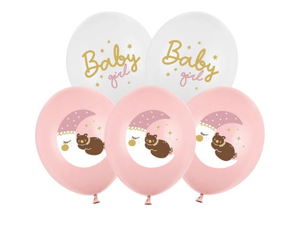 Feestbazaar Ballonnen Mix Baby Girl (6st)