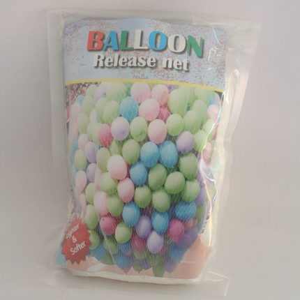 Feestbazaar Ballonnen Oplaatnet 100 Ballonnen