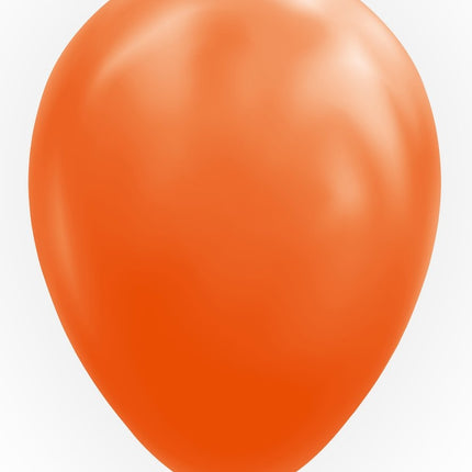 Feestbazaar ballonnen oranje 30cm 10 stuks