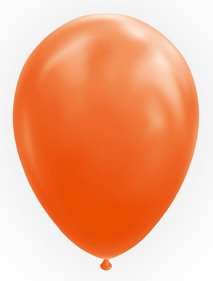 Feestbazaar ballonnen oranje 30cm 10 stuks