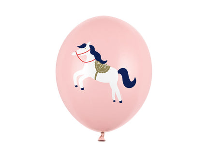 Feestbazaar Ballonnen Paard Roze (6st)