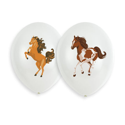 Feestbazaar Ballonnen Paarden Beautiful (6st)
