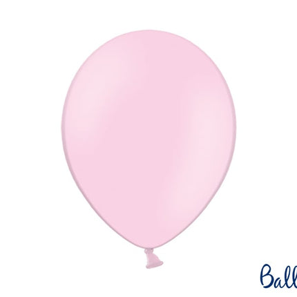 Feestbazaar Ballonnen Pastel Baby Roze - 10 Stuks