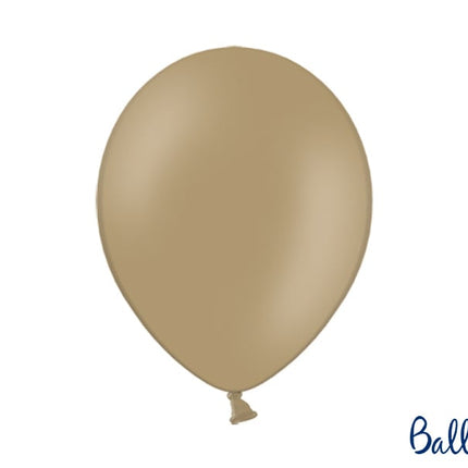 Feestbazaar Ballonnen Pastel Cappuccino - 10 Stuks