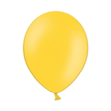 Feestbazaar Ballonnen Pastel Honing Geel - 10 Stuks