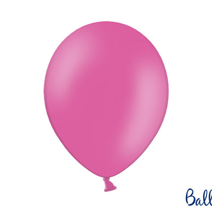 Feestbazaar Ballonnen Pastel Hot Pink - 10 Stuks