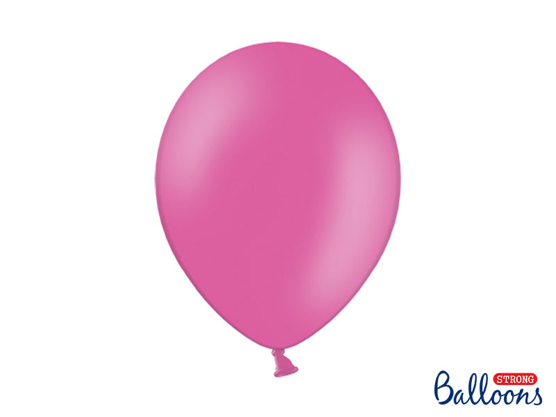 Feestbazaar Ballonnen Pastel Hot Pink - 10 Stuks