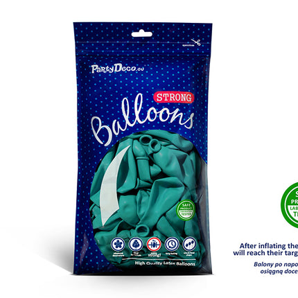 Feestbazaar Ballonnen Pastel Lagoon Blauw (50st)