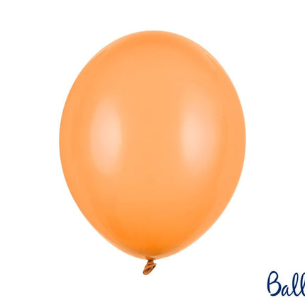 Feestbazaar Ballonnen Pastel lichtoranje - 10 Stuks