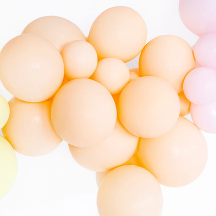 Feestbazaar Ballonnen Pastel Peach - 10 Stuks