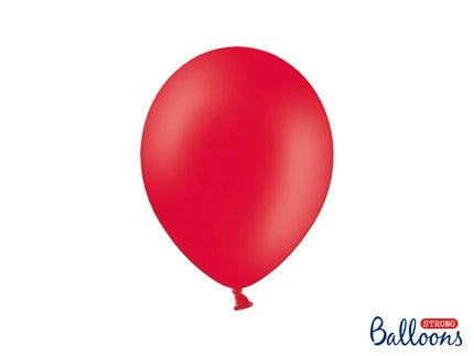 Feestbazaar Ballonnen Pastel Poppy Rood - 10 Stuks