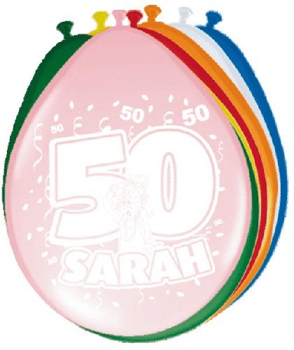 Feestbazaar Ballonnen Sarah (8 st)
