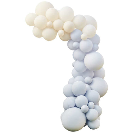 Feestbazaar Ballonnen Set Chique Blauw & Crème