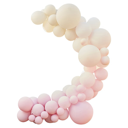Feestbazaar Ballonnen Set Chique Roze & Crème