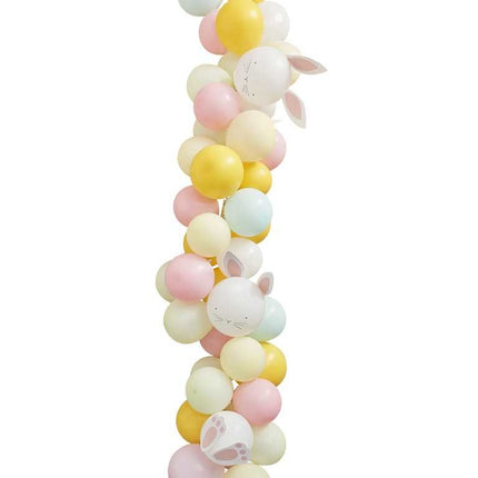 Feestbazaar Ballonnen Set Tafelloper Pasen (100st)