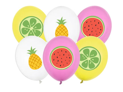 Feestbazaar Ballonnen Set Tropical Fruit (6st)