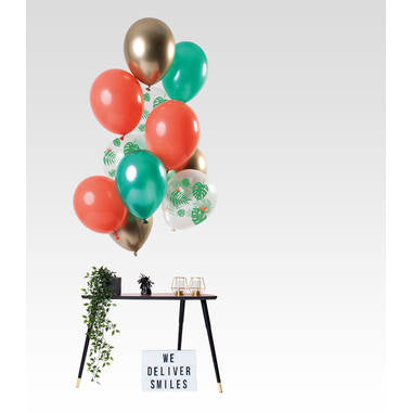 Feestbazaar Ballonnen Set Tropical Mix Premium (12st)
