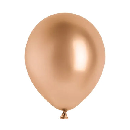 Feestbazaar Ballonnen Shiny Luxe Rose Goud (10st)