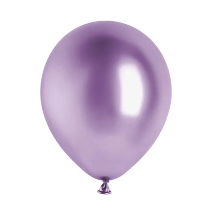 Feestbazaar Ballonnen Shiny Luxe Violet (10st)