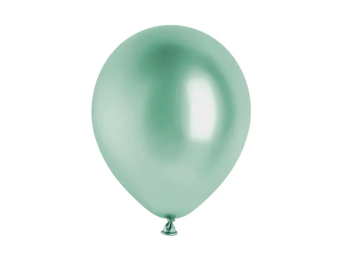 Feestbazaar Ballonnen Shiny Luxe Zacht Groen (10st)