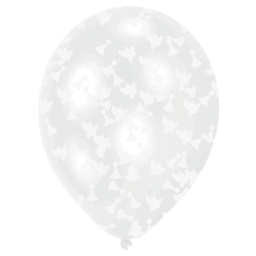 Feestbazaar Ballonnen Transparant Confetti Bruiloft (6st)