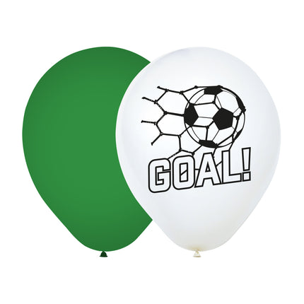 Feestbazaar Ballonnen Voetbal Goal (8st)