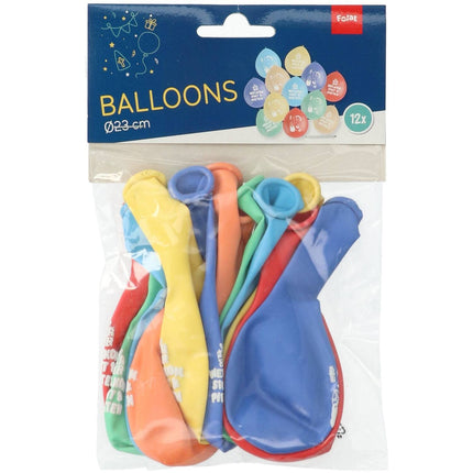 Feestbazaar Ballonnen 'Welkom Sint & Pieten' (12st)