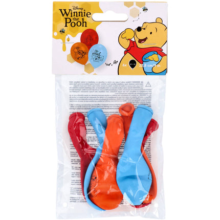 Feestbazaar Ballonnen Winnie The Pooh (6st)