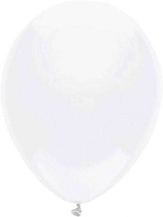 Feestbazaar Ballonnen wit 30 cm 100 stuks