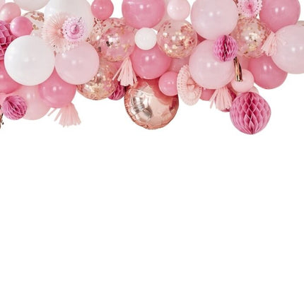 Feestbazaar Ballonnenboog Kit Luxe Blush/Peach/Rose