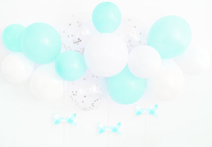 Feestbazaar Ballonnenboog Set Lichtblauw (15st)