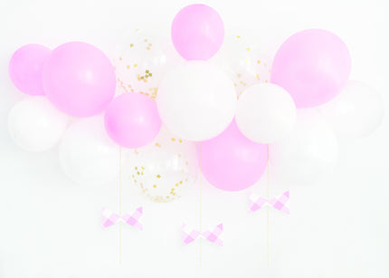 Feestbazaar Ballonnenboog Set Roze (15st)