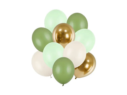 Feestbazaar Ballonnenmix Green Glam (10st)