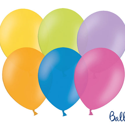 Feestbazaar Ballonnenmix Pastel Kleuren 30cm (50st)