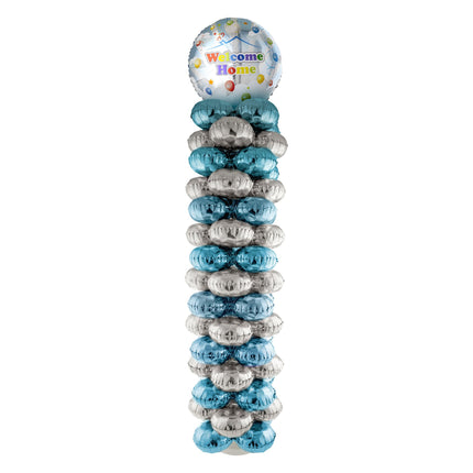 Feestbazaar Ballonnenpilaar Welcome Home (160cm)