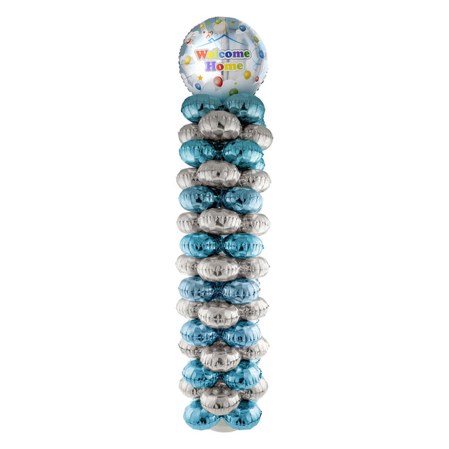 Feestbazaar Ballonnenpilaar Welcome Home (160cm)