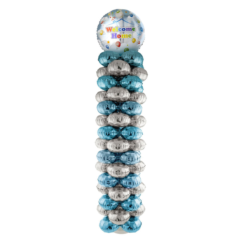 Feestbazaar Ballonnenpilaar Welcome Home (160cm)
