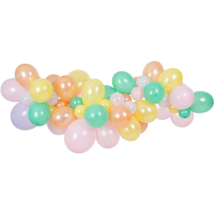 Feestbazaar Ballonslinger Unicorns & Rainbows (66 ballonnen)