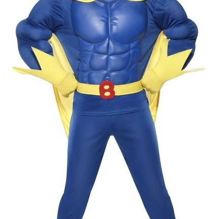Feestbazaar Bananaman superheld kostuum