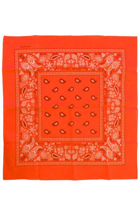 Feestbazaar Bandana fluor oranje