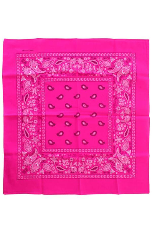 Feestbazaar Bandana fluor roze